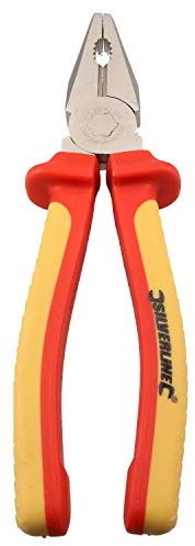 200mm VDE Soft Grip Combination Combo Pliers Insulated Electrical Electricians