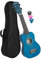 Cascha Soprano Ukulele Blue, small Hawaii guitar for kids & adults with bag, 3 picks and Aquila Ukulele strings, Blu, HH 3962