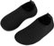 Kinder Badeschuhe Wasserschuhe Strandschuhe Mädchen Junge Schwimmschuhe Barfußschuhe rutschfeste Surfschuhe Sportschuhe Kleinkind Schwimmbad(tw.Black,18/19 EU)