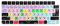 XSKN Tastaturabdeckung aus Silikon für 2021 iMac Magic Keyboard mit Touch ID A2449 mit Sperrtaste A2450 ohne Ziffernblock (US- und EU-Version Final Cut Pro)