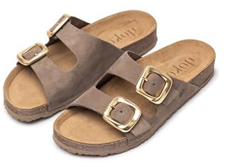 Yokono Sandalia Plana Granada 700 Marrón