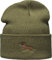 Baddery Strickmütze Herren & Damen : Dackel - Geschenk für Hundebesitzer Jäger Geschenke - Beanie Männer Mütze Gassi (Grün)