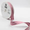 Leduc 20 Meter Schrägband, 13 Farben, Metall, Lurex, zum Nähen, doppelt gefaltet, 8 + 20 + 8 mm, italienische Qualität 8664 Light Pink