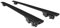 ACPA AUTO Kompatibel mit FIAT Panda 2 (169) 2003-2012 Hook Model Relingträger Dachträger Auto Gepäckträger Schwarz Aluminium 2 Stangen