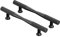 CILEYTION 10 Pack Matte Black Cabinet Handle, 192mm Hole Centers Cabinet Door Handles, Drawer Pull and Kitchen Hardware for Cabinets