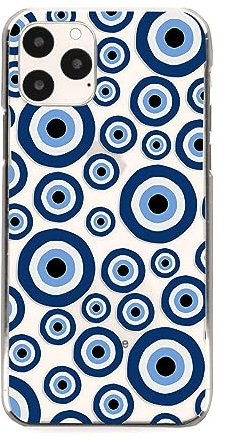 Evil Eye Phone Case For Apple iPhones, 14, 13, 12, 11, Pro Max, Mini, XR, XS, Blue Evil Eyes Phone Case, Hard Phone Cover, Evil Eyes Phone Cover