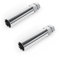 StanceMagic 2pcs Large 6 Point Spline Drive Tuner Replacement Socket Key Tool for for Six Spline Truck SUV Wheel Lock Lug Nuts - 20mm Inner Diameter - 21mm 13/16 22mm 7/8 Hex Socket Wrench - Silver