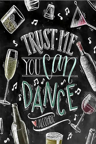 Bartender Trust Me You Can Dance Alcohol Tin Signs Tin Sign Decoration Ideas Funny Home Bathroom Signs Tin Poster Patio Bar Man Cave 8x12 Inches