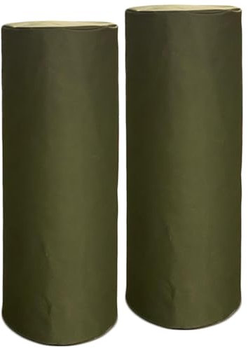 ProductPro 2 x 47kg Gas Bottle Covers Waterproof H130 x W37.5cm (Green)