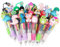 SULOLI 30pcs Stylos de Couleur Animaux pour Enfants, 4 en 1 Mignon Stylo Bille Rétractable- Fête Gadget Anniversaire Enfants Ecole Matériel Cadeau (Multicolore)