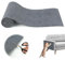 FHTONGE Selbstklebende Kratzmatte Katze, 200×40cm DIY Kratzteppich Katze Trimmbar Katzen Kratzbrett Wand für Kratzschutz Sofa Tür MöBel(Grau)
