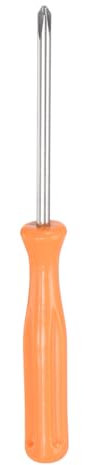 sourcing map Phillips Screwdriver PH1 4 Length Carbon Steel Non-Magnetic Security Cross Head Precision Screw Driver with Non-Slip Handle for Appliances Repair Improvement, Yellow