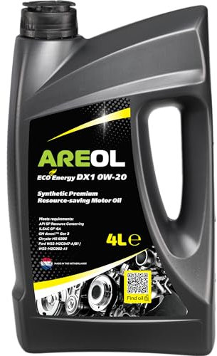 AREOL ECO Energy DX1 0W-20 Motoröl, 4 Liter