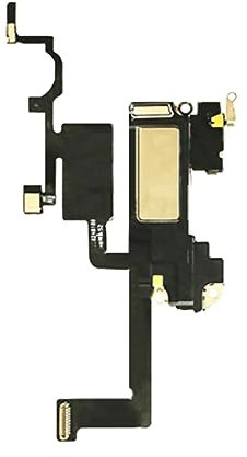 DBEIXIWEI Oreillette de rechange pour téléphone portable avec capteur de proximité et câble flexible pour iPhone 12/12pro Noir