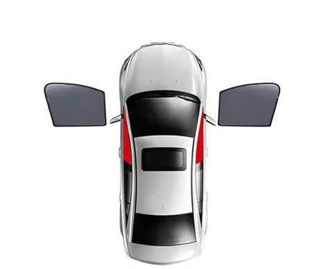 DZSYINGCHUSM Coche Sun Shade para Mercedes para Benz Clase C W203 2000-2007 Coche Magnético Parasol Parabrisas Delantero Ventana Lateral Trasera Visor Parasol Coche(2PCS Front)
