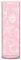 Cgiub Vase en forme de coquillages roses pour fleurs - 30 x 10 cm - Vase cylindrique en plastique - Décoration moderne pour centre de table, mariage, bureau, chambre à coucher