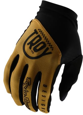 Troy Lee Designs Flowline Handschuh, Eyez, Gold, M, 442020013