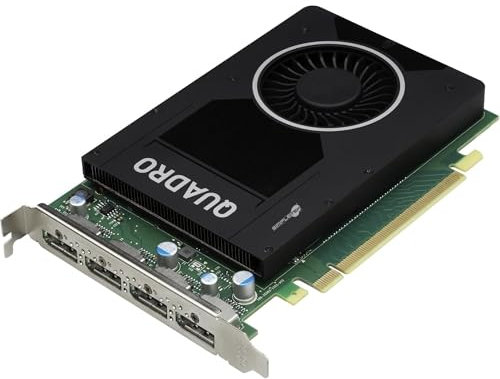SIMPLETEK - Graphics Video Card for Editing M2000 4GB GDDR5 4x Displayport DP (Refurbished)