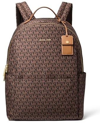Michael Kors LG MF BACKPACK BRN/ACORN
