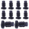 Lot de bouchons d'altération pour tuyau d'eau – bouchons de tuyau de 10 pièces pour irrigation goutte à goutte, arrêt du tuyau d'eau pour tuyaux de 8 mm | Idéal pour pelouses, jardins, patios, patios
