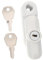 Mipcase 1 Set Sliding Window Lock Replacement Part Window Sash Lock for Enhanced Home Security Safety