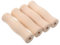 Lurrose Utensilios de Cocina de Madera para Barbacoa Mangos Antideslizantes 4 Piezas Material Duradero para Cocinar Libre y Camping Diseño Orificio