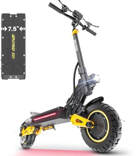 ES1 electric scooter，48V 20.8Ah Battery Long Range 65KM,10 Adaptable All Terrain Pneumatic Tyres,High Performance Folding EScooter for Adult,for Travelling.