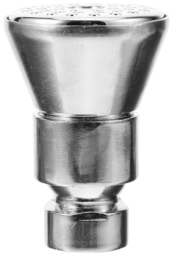 Duschkopf Ersatz aus Legierung Silber 1/2 Zoll für Badewanne | Einfache Montage und Schneller Wechsel, Kräftiger Wasserstrahl, Badezimmer und Badehäuser, Schlichtes Design