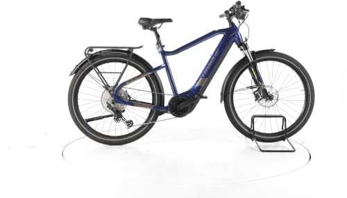 HAIBIKE E Bike Trekking 7 Trekking E-Bike Herren 27,5 Zoll Elektrofahrrad, Yamaha 70 Nm 630 Wh, 11 Gänge, Hydraulische Scheibenbremse 160-170 cm blau (Generalüberholt)