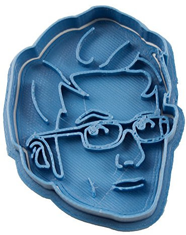 Cuticuter Doctor Who Tennant Keksausstecher, Blau, 8 x 7 x 1,5 cm