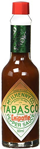 TABASCO® Chipotle Pepper Sauce - Scharfe Soße 2x150ml Doppelset - Geräucherte Jalapeño Chilisauce aus 100% natürlichen Zutaten & ohne zugesetzte Zusatzstoffe - Für viele Gerichte, Saucen & Marinaden