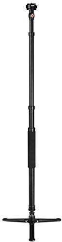 Hama Einbeinstativ Smooth, 155 Click, mit Spinnenhalter