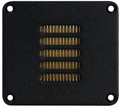 Dynavox AMT-2 Air Motion Transformer, High-End Hochtöner mit geringen Einbaumaßen, Schwarze Aluminium-Frontblende