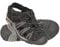 Mountain Warehouse Trek Womens Shandal - Neoprene Lining Shoes Sandals, Durable Outsole, Ladies Beach Footwear, Adjustable - For Spring Summer Walking & Outdoors Jet Black Adult Shoe Size 7