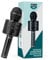 CUQOO Wireless Bluetooth Karaoke Microphone - 4-in-1 Portable Mic & Speaker with Voice Changer, Premium Sound, Long Battery, Compatible with iOS Android, Perfect Karaoke Gift for Parties & Singing