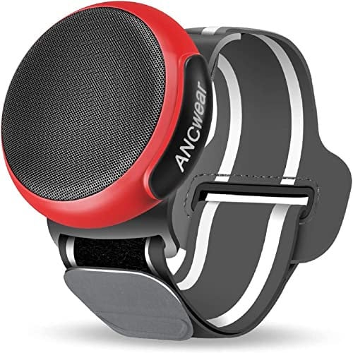ANCwear Wearable Speaker Bluetooth Wireless, Watch Speaker with Microphone, White Noise Machine (17 Sounds), Water-Resistant, Portable Speaker for Hiking,Outdoor Sports