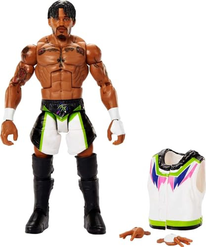 Mattel WWE Matt Wes Lee Elite Collection Actionfigur, 15,2 cm, bewegliches Sammlerstück, Geschenk für WWE-Fans ab 8 Jahren, mehrfarbig, HDF32