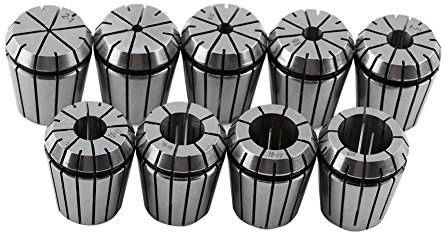 9pcs ER32 Spring Collet Set ER32 Collet Set Mt2 Collet Chuck for CNC Engraving Machine Milling Lathe Tools