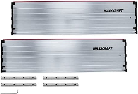 Milescraft 1408 Führungsschienen – 140 Zentimeter Schienenverlängerungen für Milescraft 1409. Hochwertige Konstruktion aus Aluminium.