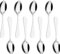 JEOPKO Tea Spoons, Set of 8pcs Stainless Steel Teaspoons, Latte Spoons,Stainless Coffee Spoons Spoon Ideal Coffee, Espresso, Hot Chocolate, Desserts & Ice Cream– 14cm / 5.5 inch (Silver)