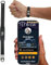 Tap Armband – NFC-Tags digitale Visitenkarte – Tippen Sie auf NFC & Scannen Sie QR-Code-Armband – keine Gebühr, kein Abonnement – funktioniert auf iPhone, Android (Weiß) (Schwarz, 1 Stück)
