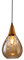 Jadssox Lámpara colgante de isla de cocina de vidrio con patrón de agua, casquillo E27, lámparas colgantes de cocina vintage modernas, luces colgantes de techo para dormitorio, cafetería club (1 paque