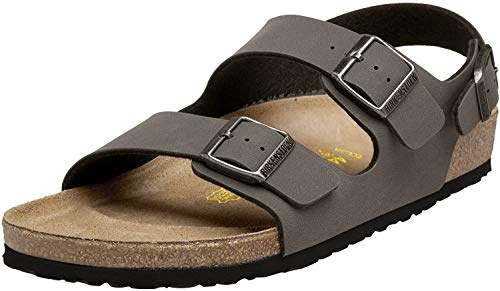 Birkenstock Damen Pantolette Arizona geöltes Nubukleder schmal