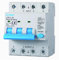 Interruttore magnetotermico differenziale salvavita, 3P+N, occupa 4 moduli DIN, 380V 415V, 25A C25, 300mA, 6KA 6000A, RCBO, classe A