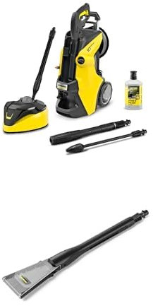 Lot de Nettoyeur Haute Pression K 7 Premium Power Control Flex, Pression Max 180 Bar, Débit : 600l/h, Surface : 60m²/h, Poids : 17,7 kg + Kärcher Lance de Nettoyage Haute Pression eco!Booster 180