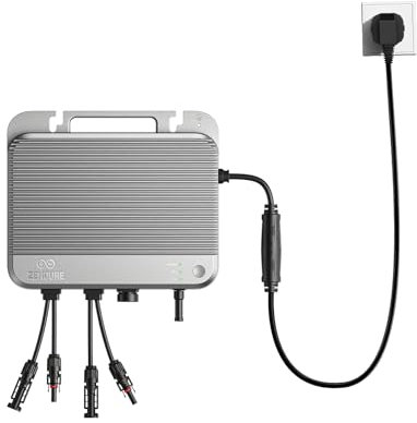 Zendure SolarFlow 800 - Micro-onduleur Hybride Intelligent 1200W MPPT, Rendement énergétique de 96%, Puissance AC bidirectionnelle de 800 W