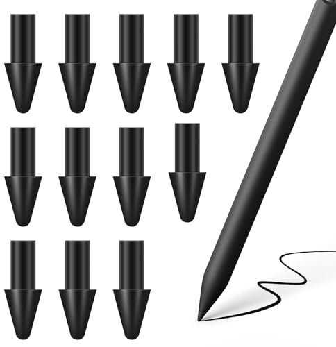 Ersatzspitzen für Remarkable Paper Pro Pen – langlebige karbongefüllte Spitzen für präzises Schreiben und Skizzieren, 12 Stück