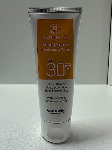 proWIN SOMESHINE Face Cream SPF 30 75ml Sonnencreme fürs Gesicht