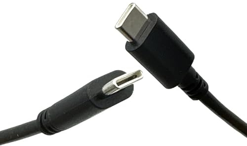 T-ProTek Schwarz USB-C auf USB-C Datenkabel Ladekabel für JBL Live Beam 3 Kopfhörer