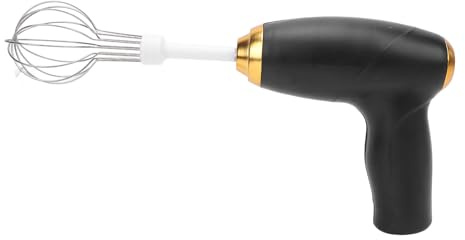 Sonew Kabelloser, über USB Wiederaufladbarer Handmixer, Elektrischer Schneebesen, Tragbar Zum Mischen und Backen – Grün (BLACK)